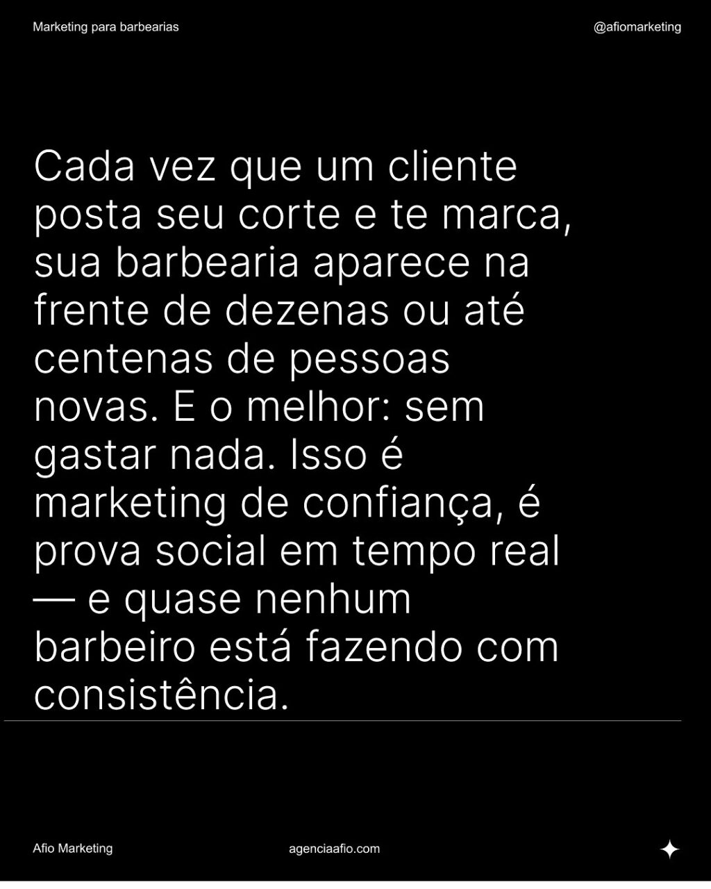 Instagram post from afiomarketing. This post is in position 7.